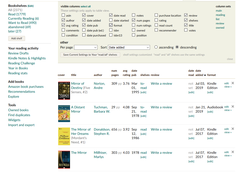 how do I export / download to Excel spreadsheet basic details of my