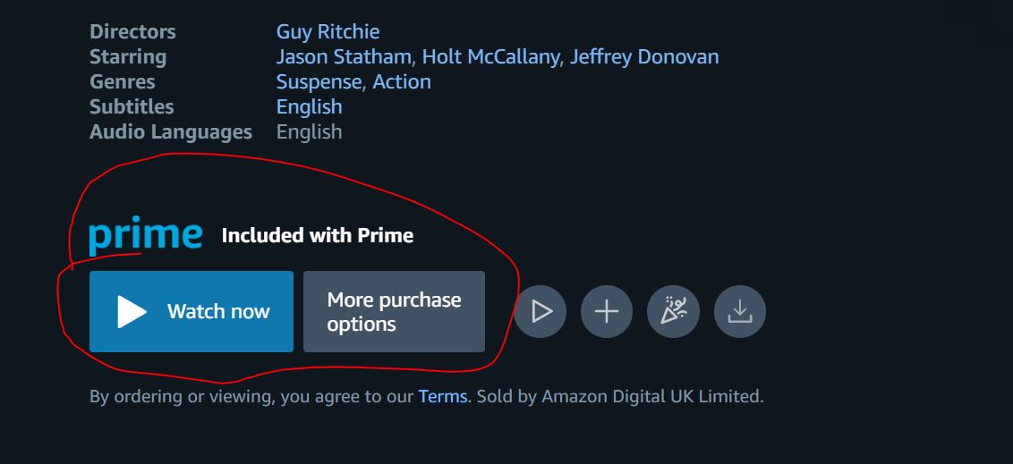 Free to me on amazon online prime