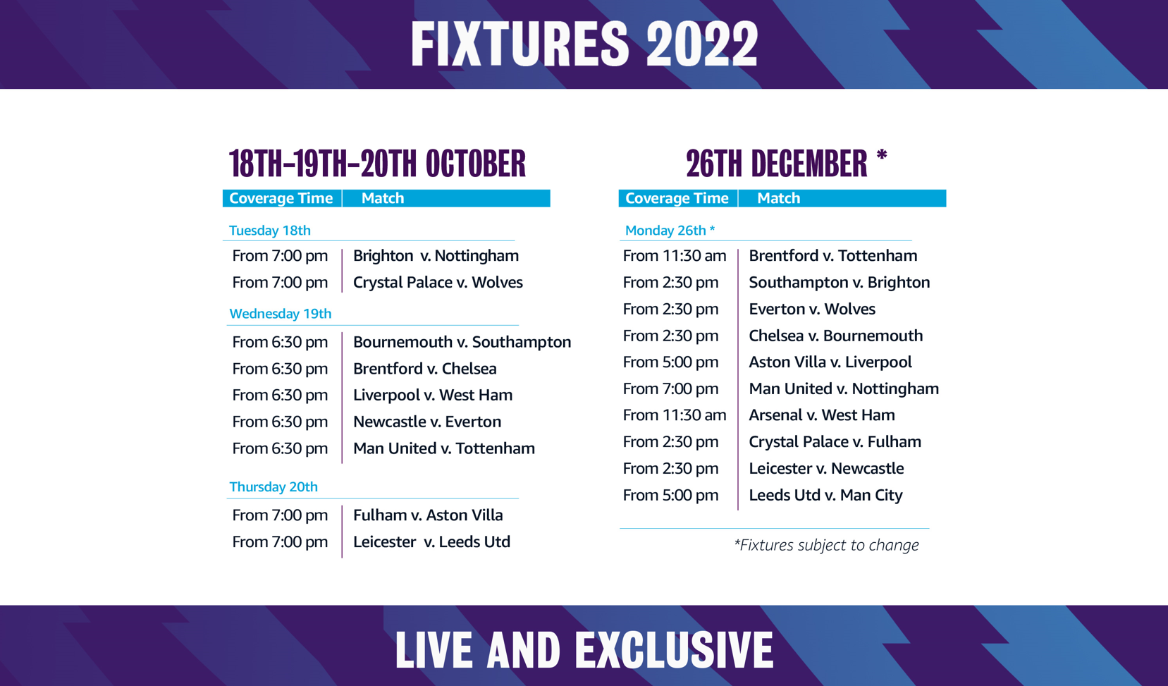 Watch Premier League On Prime Video 2022