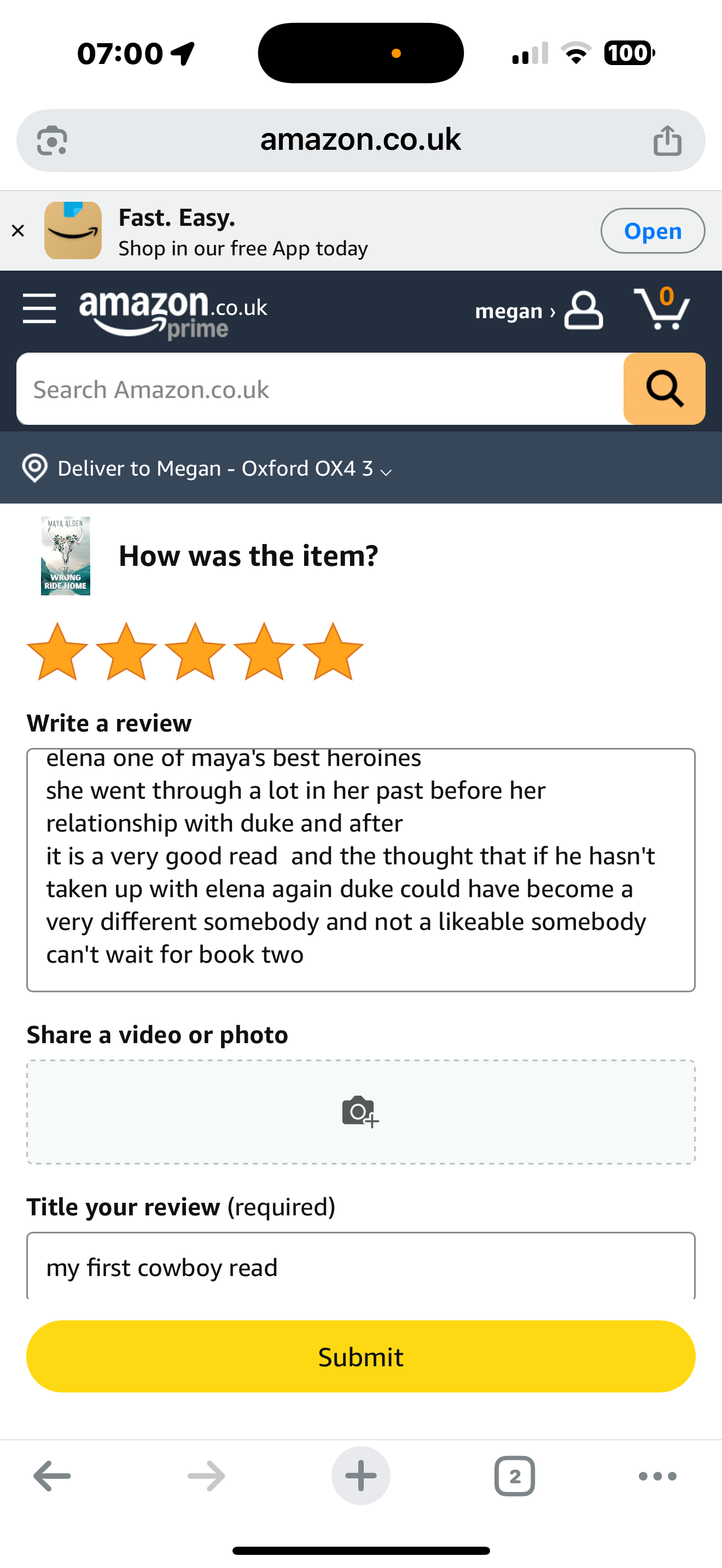 i need help fixing my review