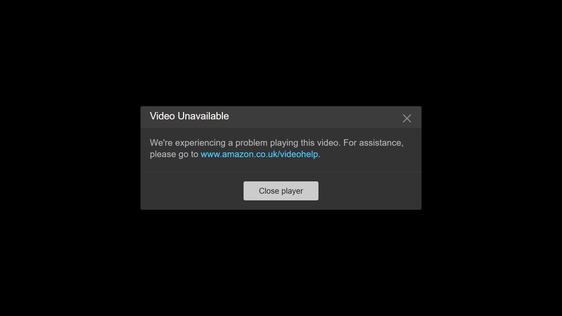 Why does the movie stop playing part way through