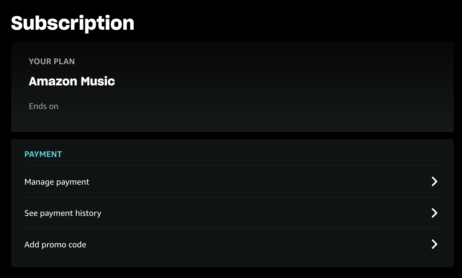 Sharing a Amazon Music Unlimited Subscription