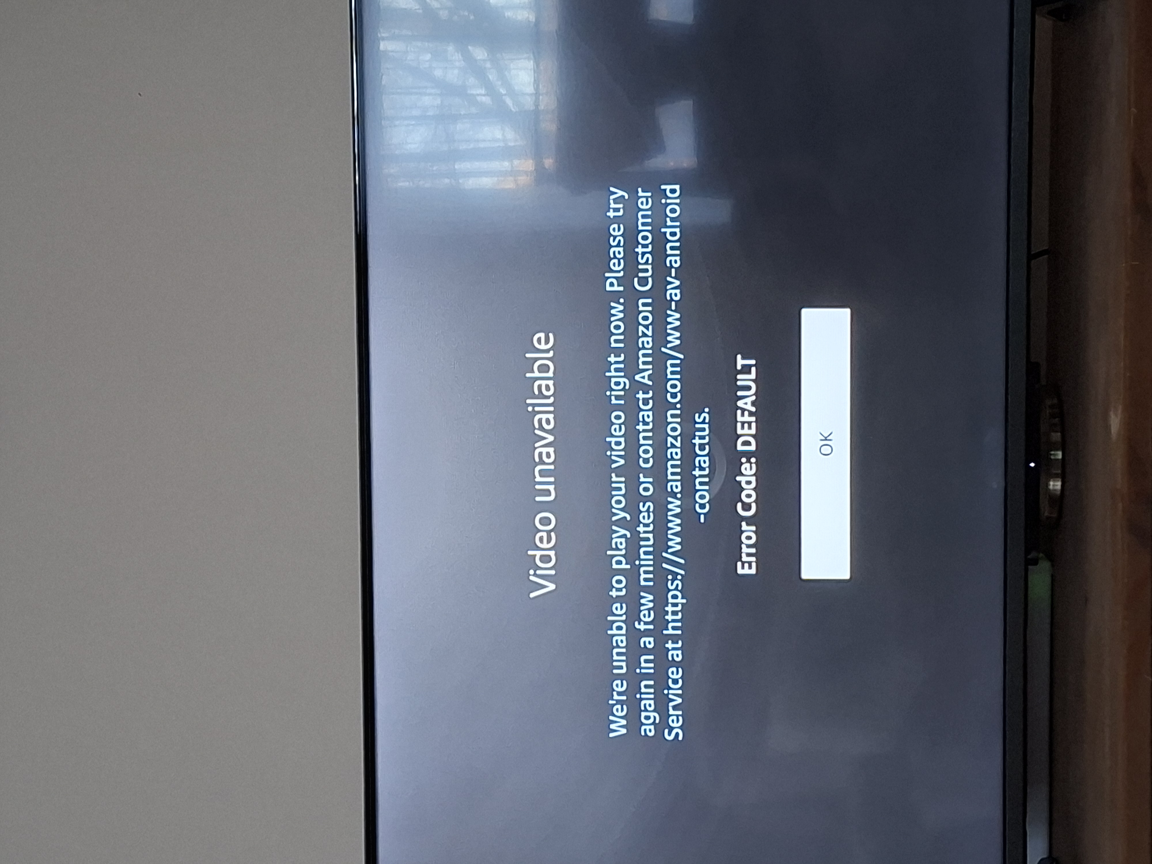 Error code 