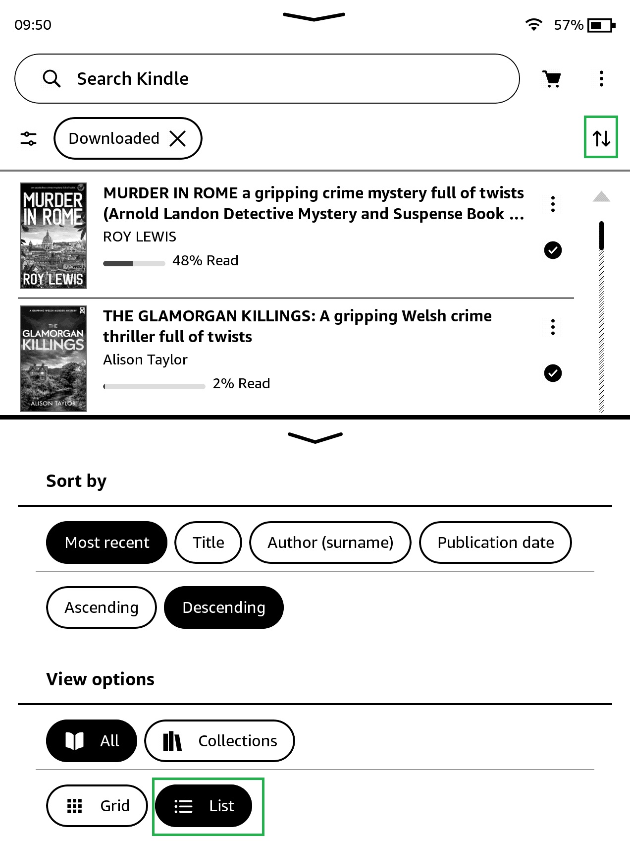 Library list