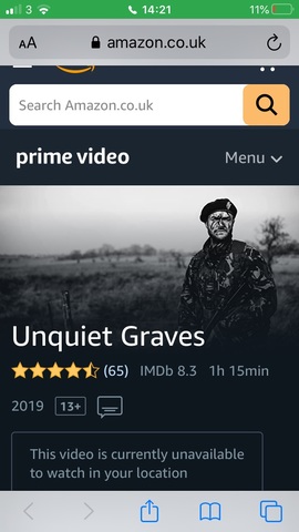 Amazon Prime This Video Is Currently Unavailable To Watch In Your Location